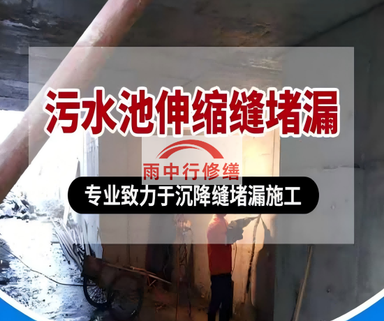 沧州大吉铁塔污水池（沉淀池）堵漏案例